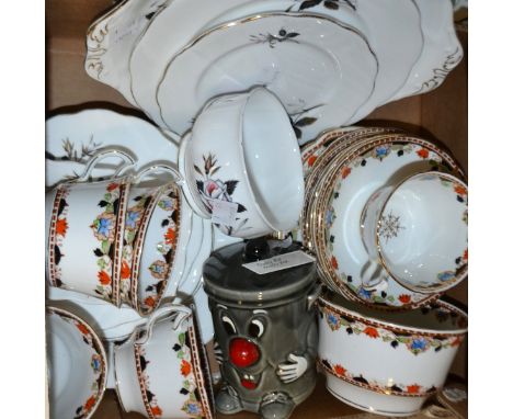 Tableware - a Melba part tea service, pattern No 8162;   Royal Albert Queens Messenger etc