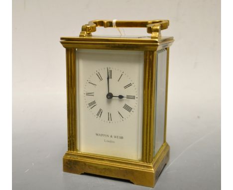 A Mappin & Webb carriage clock