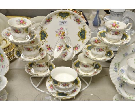 A Royal Albert Berkeley pattern six setting tea service