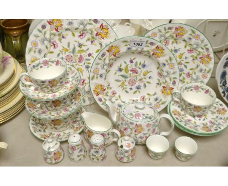 A Minton Haddon Hall part dinner and tea service