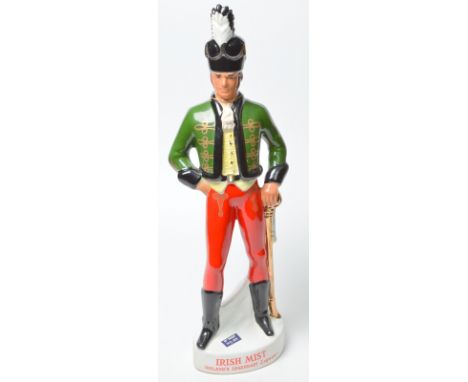 Irish Mist Liqueur (1)
One ceramic 24 fl. ozs. bottle in the shape of a soldier, with original packaging.