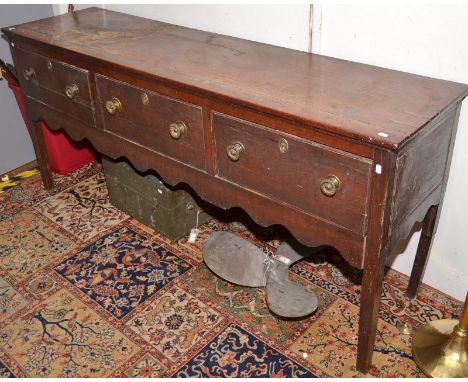 A small country made stool.