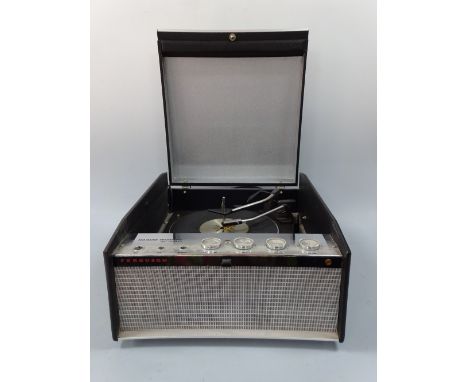 A FERGUSON 3016 MAINS TRANSISTOR DUAL SPEAKER RECORD PLAYER, with Garrard 3000 turntable