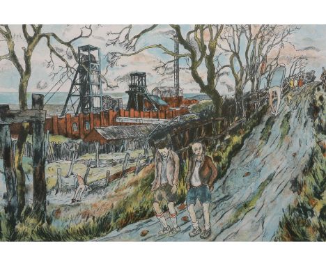 TOM MCGUINNESS (1926-2006), "THE NATURE TRAIL, MURTON", limited edition lithograph, no. 6/200, signed, numbered, titled and d