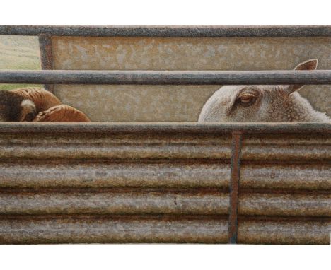 ALAN STONES, "TAKE STOCK", signed, dated 1989 and inscribed with the title in pencil in the margin, no. 42/200, lithograph in