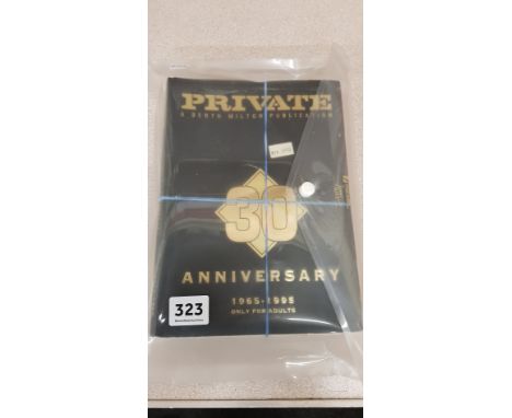 LOT OF VINTAGE ADULT 'PRIVATE' MAGAZINES TO INCLUDE NO'S 37, 59, 90, 120, 132, 137, 176 AND 30TH ANNIVERSARY SPECIAL