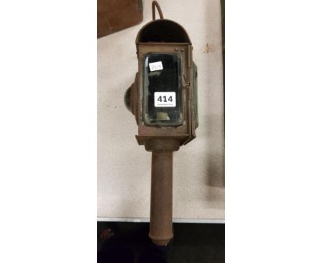OLD CARRIAGE LAMP
