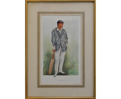 E.W. Dillon. 1913. Expertly mounted, framed and glazed. There is a light fold to the centre of the print.