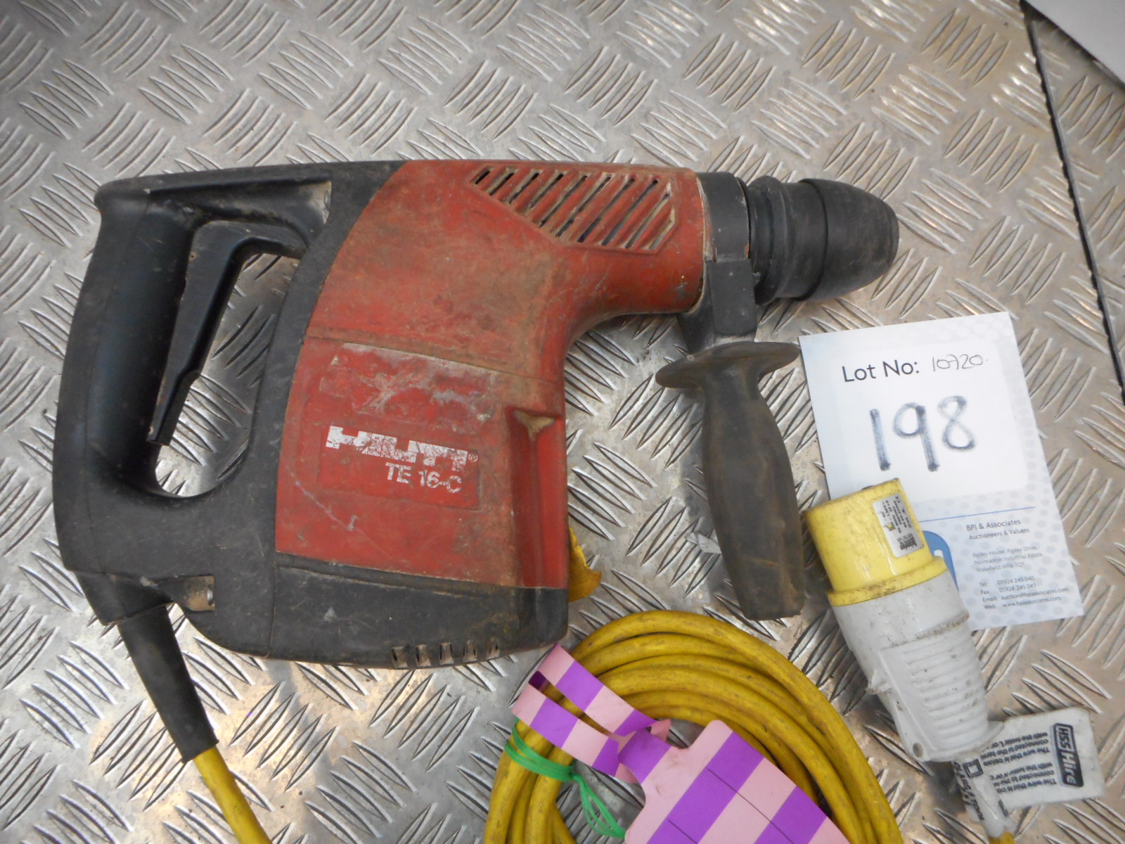 HILTI TE 16 C {026349} HAMMER/DRILLER TE30C 110V 110v 16amp