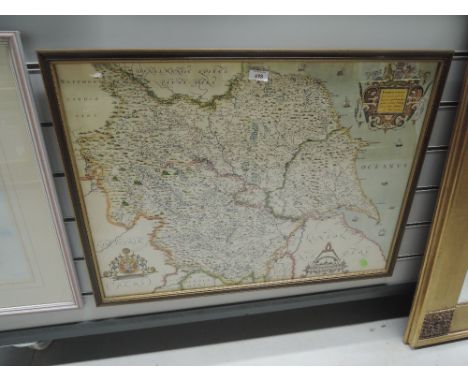 A vintage local interest map print