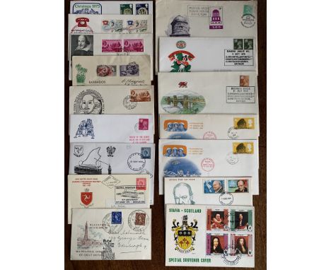 A quantity of vintage first day covers