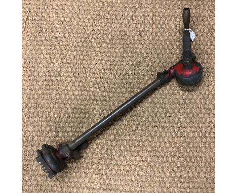 A vintage small boat bilge pump by Simpson Lawrence, marine equipment manufacturers of Glasgow, 67 cm