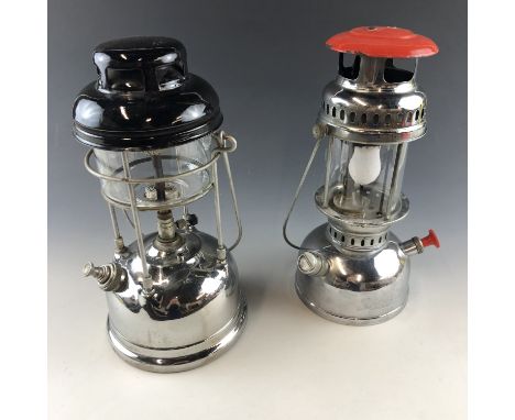 A Tiley Lamp, Model X 246, together with a Solar storm lantern