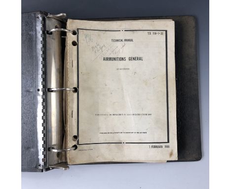 A 1966 US military manual, "Airmunitions General", bound together with "Small Arms Materiel and Associated Equipment", 1956