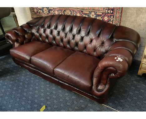 3 SEATER CHESTERFIELD SOFA