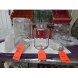 Asst. Glass/Plastic Juice Dispensers