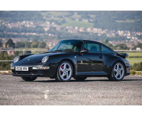 A 'C00' (German-market), left-hand drive, 993 Turbo looking purposeful in Triple Black.German home-market supplied, left-hand