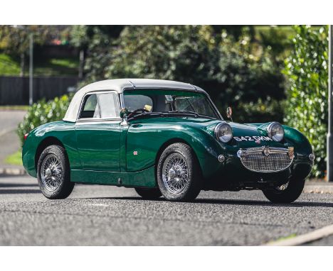 An exceptional opportunity to own a very significant Austin-Healey Frog-Eye SpriteA rather famous Frog-Eye, the property of t