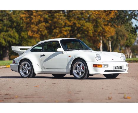 A rare, UK-supplied 911(964) Turbo.Designed by Benjamin Dimson, the 964 featured significant styling revisionsIt was powered 