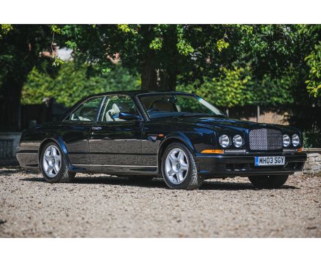 A rare, low production run, Bentley in stunning order throughout.One of the last ten manufactured out of a total production r