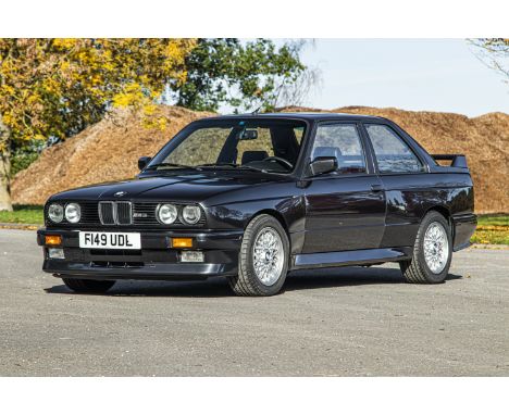 In lovely mechanical condition and delightfully presented throughout, superb.Introduced in 1986 as an Homologation Special to