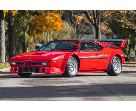A unique BMW M1 with period provenance and period upgraded bodywork to factory Procar specificationThe M1 was the result of a