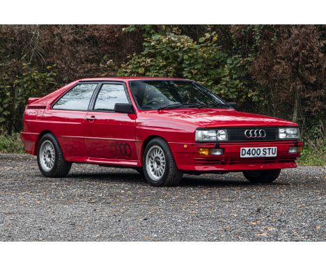 The Quattro experience. An intoxicating combination of turbo power and four-wheel drive.A UK-supplied, right-hand drive, 10-v