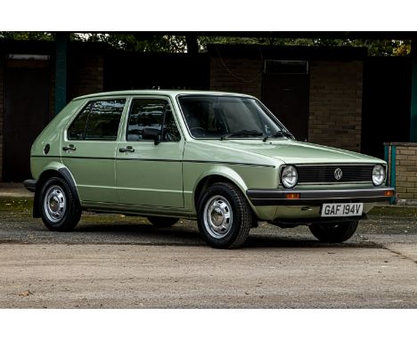 Remarkable little diesel Mk1 Golf with less than 750 miles from new.Bought by its original owner in May 1980 to replace his w