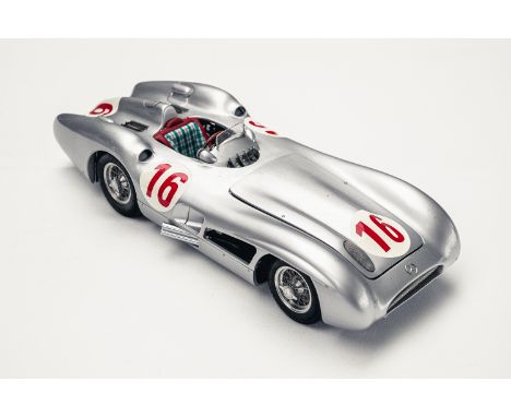 Superb scale model of the Mercedes-Benz W196R from the 1954/55 seasons.Please contact Shan Stokes on 07890 0933372 / shan@sil