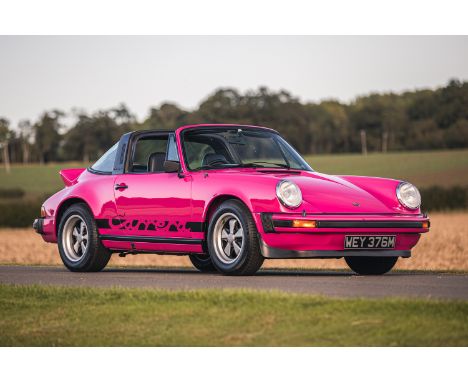 One of only two in Magenta, this rare, ex-Concours, 1973-built 2.7 MFI Targa shares a considerable amount of DNA with the leg