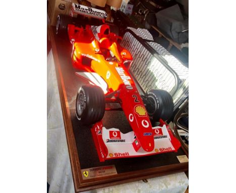 Number 4 of 10 in 1/4 scaleThe Ferrari F2002 was one of the most successful Formula 1 cars of all time. In the car, Michael S