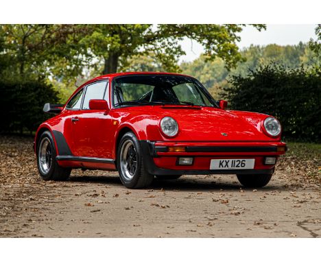 A 'C16', UK-supplied, right-hand drive, 930 Turbo in Guards Red with 51,480 miles from new.Delivered through Parks of Exeter 