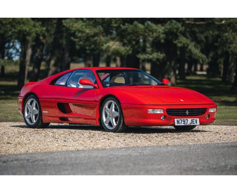 UK-supplied, RHD, Rosso with Crema, manual gearbox and superb condition.UK-supplied, right-hand drive, F355 Berlinetta indica