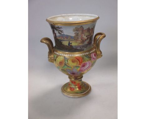 A Spode two handled vase  
