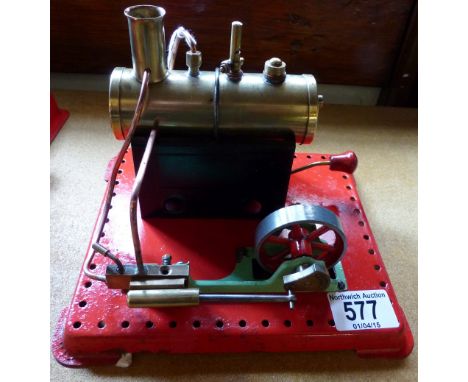 Vintage Mamod steam engine ( restored )