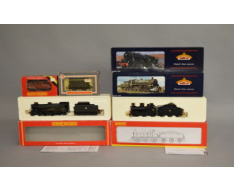 OO Gauge. 4 boxed Locomotives including two by Bachmann, 31-107 Standard 4MT '75027' and 32-251 WD 2-8-0 Austerity '90275' B.