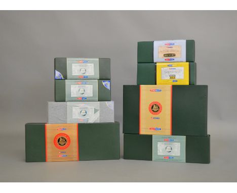 8 Corgi diecast model trucks from their 'Premium' range, each limited to 2000 pieces, including CC11503 AEC Mandator Flatbed 