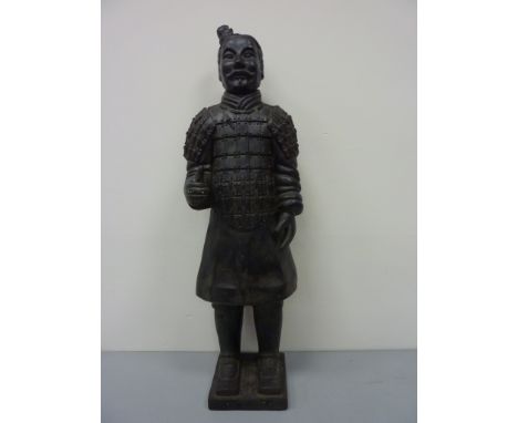 Reproduction Terracotta Army warrior figure H109cm