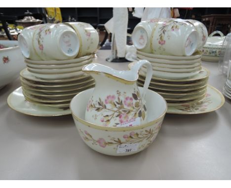 A Limoges part tea service