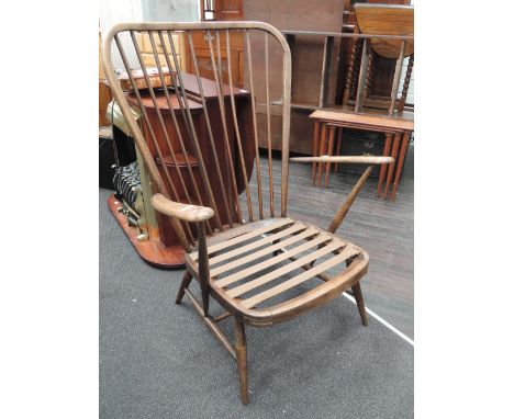 An early Ercol style armchair