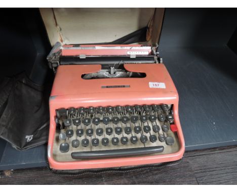 An Olivetti Lettera typewriter