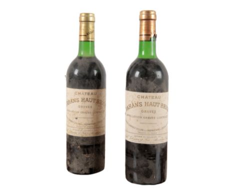 CHÂTEAU BAHANS HAUT-BRION GRAVES two 75cl bottles, apparently non vintage (2)