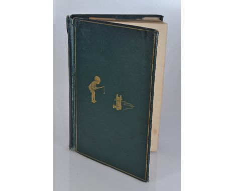 Winnie the Pooh by A.A Milne illustrated by E.H Shepard, pub. Methuen & co. ltd. London, First Edition 1926, inscription to f