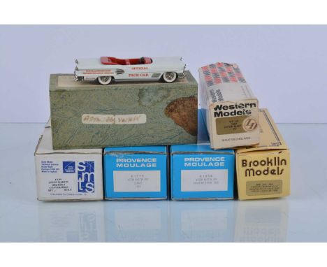 White Metal Cars and Kits,  all boxed, 1:43 scale, Brooklin Models, BRK 25X Pontiac Bonneville Indianapolis Pace Car (windscr