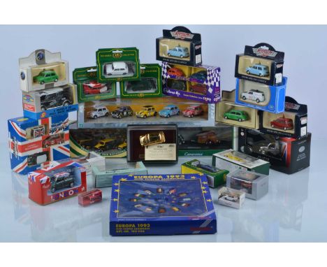 Modern Diecast and Plastic Minis (50), all boxed, vintage and modern private and commercial in various liveries, Lledo (15) i