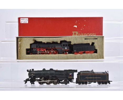 Marklin DB and Bachmann USA H0 gauge Locomotives and Tenders (2) ,  comprising  Marklin class 18 4-6-2  DB black/red 18 622 L
