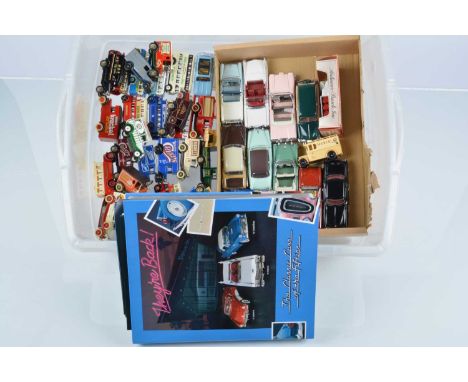 Modern Diecast Vehicles (80+), unboxed some with damage, vintage and modern private and commercial vehicles, in various scale