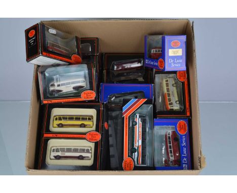 Exclusive First Editions London and London Region Single and Double Deck Buses and Coaches (38), all boxed 1:76 scale, vintag