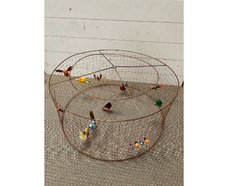 La Voliere pendant lamp shade an inspired piece of art, designed by Mathieu Challieres  Large 36cm H x 66cm Dia