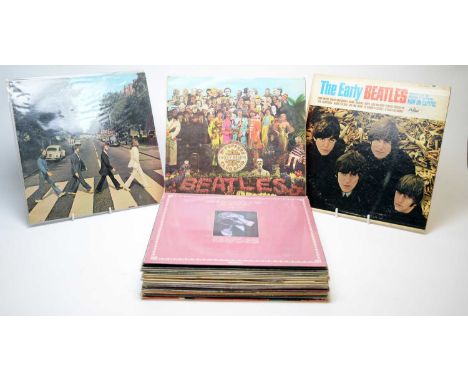 A selection of mixed LPs, artists to include: The Beatles; Benny Goodman; Chuck Berry; The Beach Boys; Bob Dylan; Geno Washin